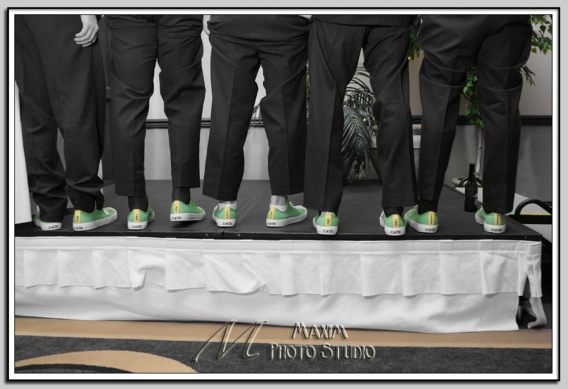 Cincinnati groomsmen wedding shoes