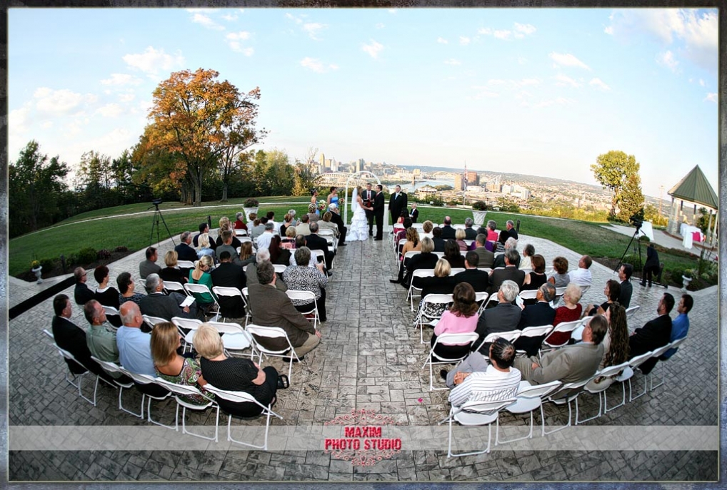 Maxim Photo Studio captured the wedding at Drees pavilion