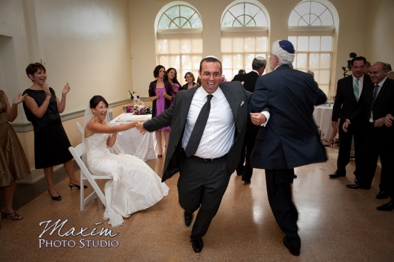 Ault Park Cincinnati Jewish wedding festivities