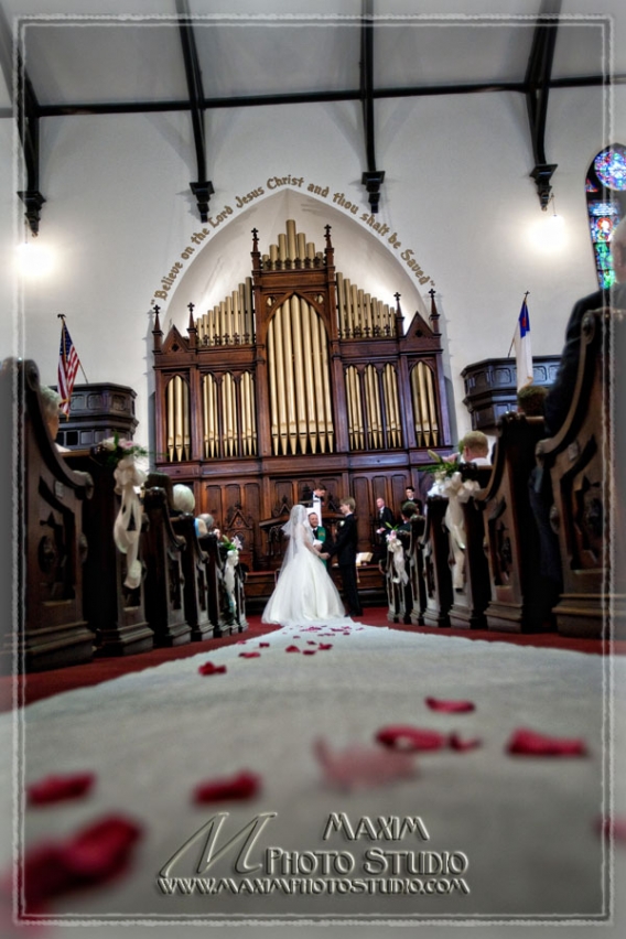 Cincinnati Covenant-First Presbyterian Church wedding