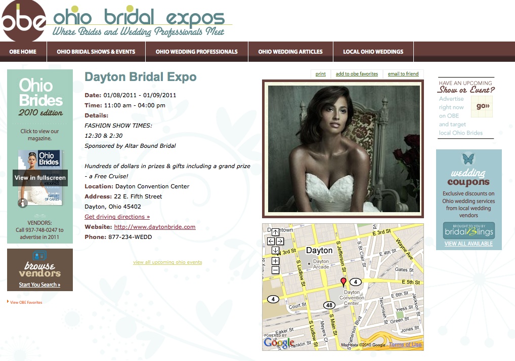 Dayton Bridal Expo