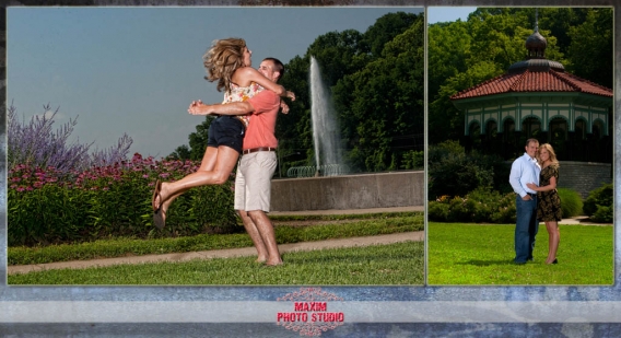 awesome cincinnati engagements by Maxim Photo Studio