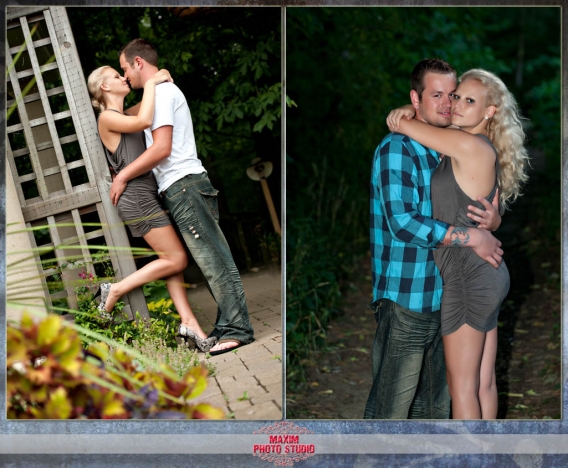 wegerzyn gardens engagement maxim photo studio