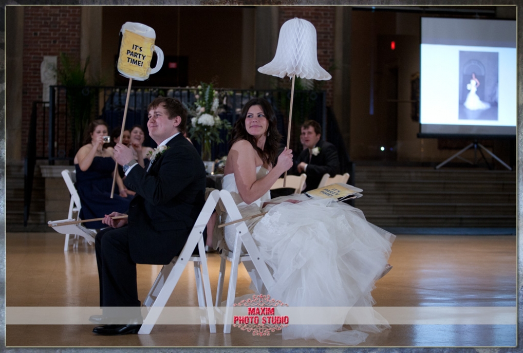 Maxim Photo Studio photographed the reception by Brian Harris Entertainment