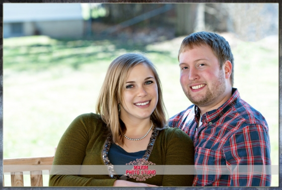 Miami of Ohio engagement photo