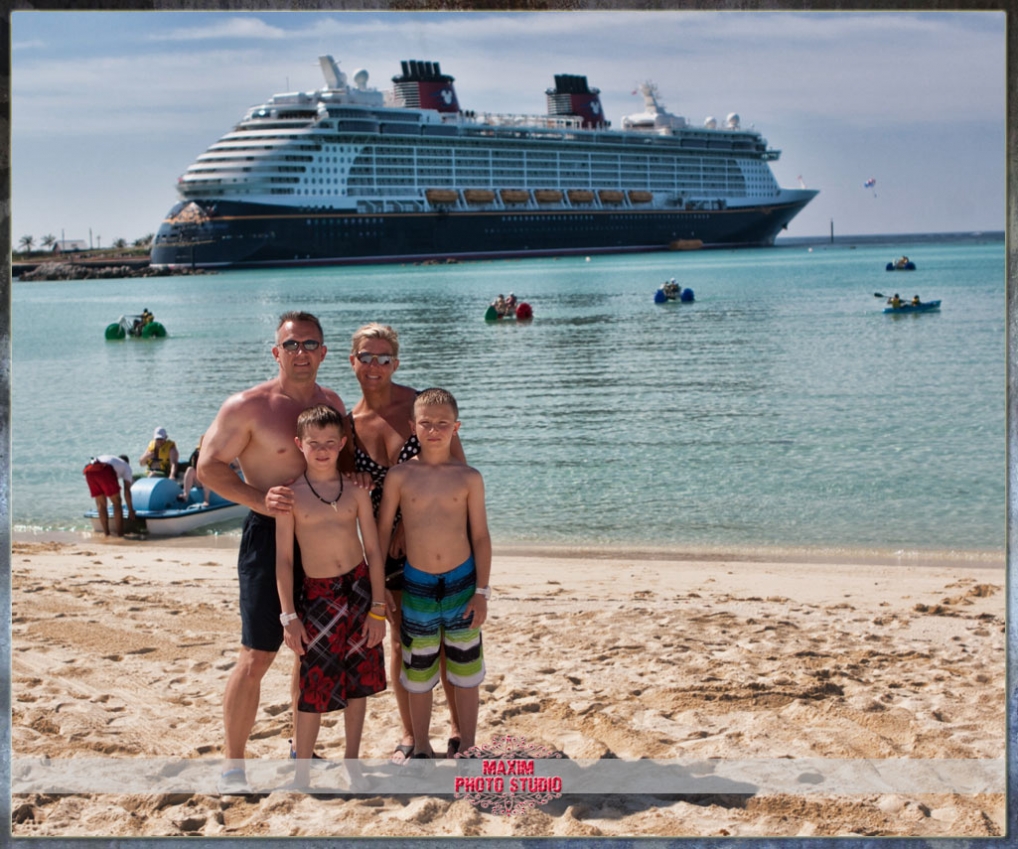 Maxim Photo Studio captured the Disney Dream on Castaway Cay Resort