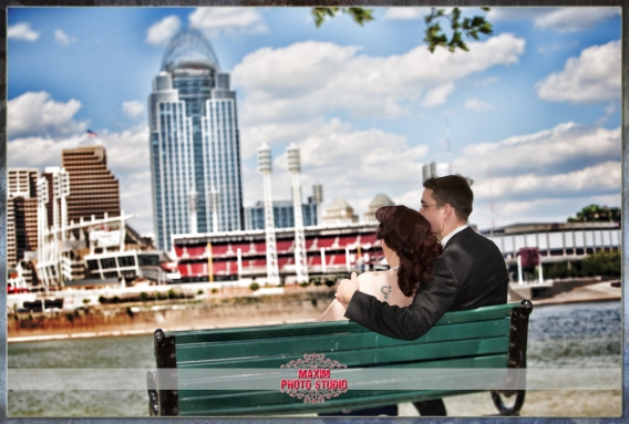 Maxim Photo Studio photographed an awesome engagement in Covington KY