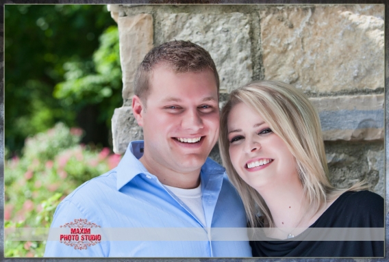 Maxim Photo Studio had a fun engagement at Park of Roses in Columbus