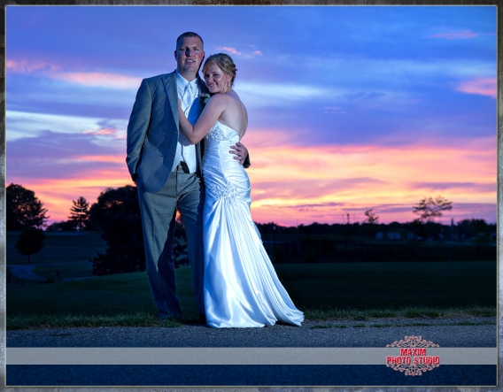Maxim Photo Studio photographed a wedding photo 2 at Shaker run Golf club in ohio