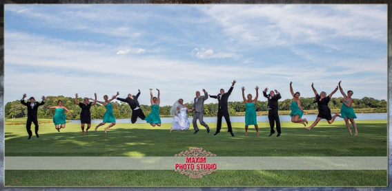 Maxim Photo Studio photographed a wedding photo 4 at Shaker run Golf club in ohio