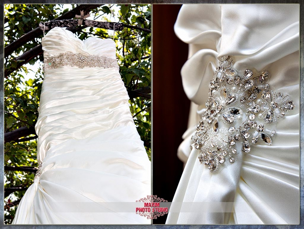 maxim photo studio captured the wedding dress photo