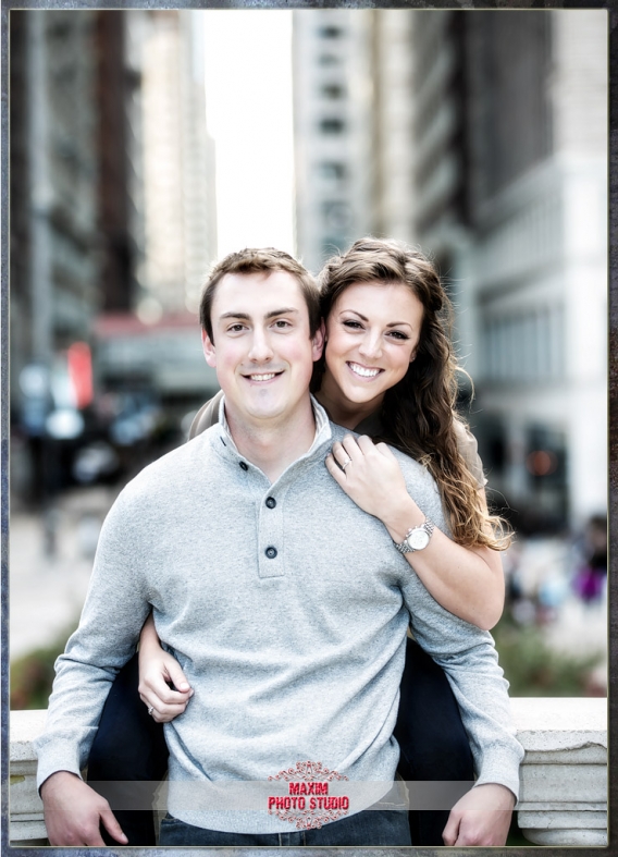 Chicago Engagement at Millenium Park