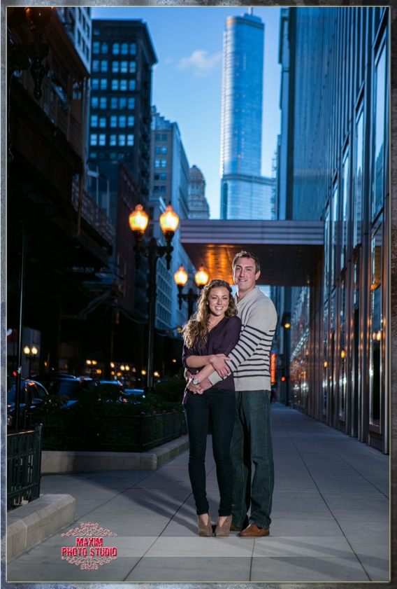 Downtown Chicago Engagement session