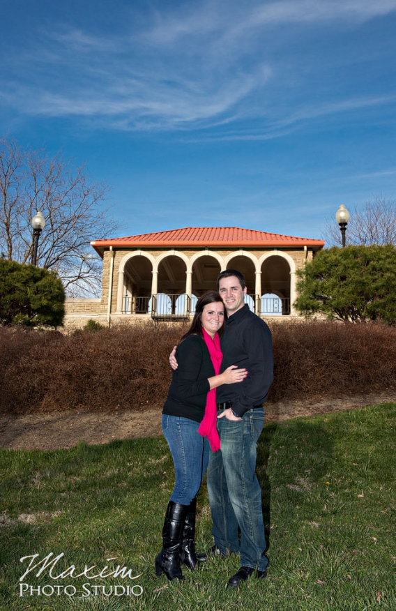 Spring Engagement in Alms Park