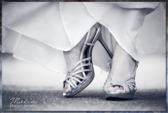 Cincinnati Bride wedding shoes