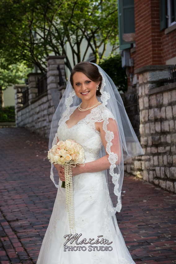 Cincinnati Wedding bride photo on Millionaire