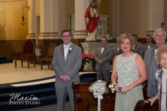St. Bernard Church wedding in Dayton KY
