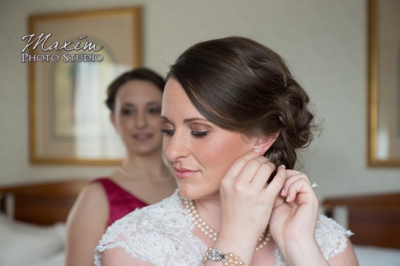Hilton netherland plaza wedding preparations