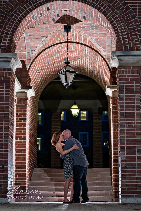 Ohio University Athens wedding engagement photo session