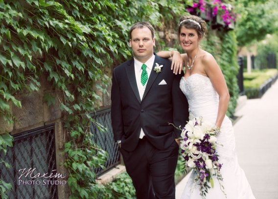 Bridal Portraits in Downtown Columbus